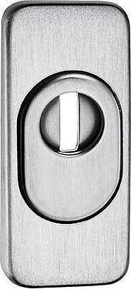 Actual product image Universal Textiles Stainless steel square protective rose, cylinder cover (1 pcs.)