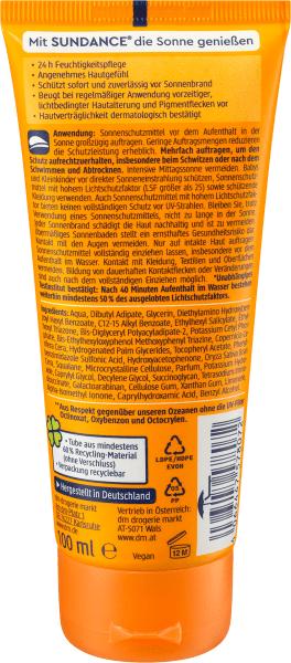 Produktbild dm Sundance Sonnencreme (Sonnencreme, SPF 50+, 100 ml)