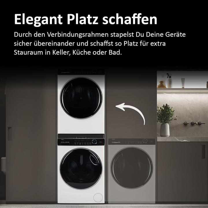 Actual product image Haier Premium Collection Stacking Kit HASTKU10