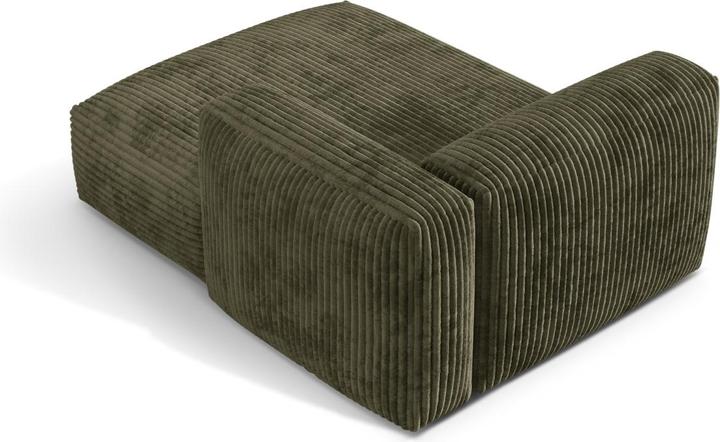 Image du produit Micadoni Chaise longue modulable droite, "Martina", 1 Place, 176x123x75 Fabriqué en Europe (Recamière)