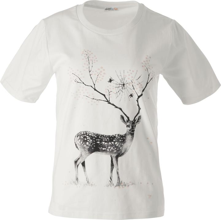 Immagine prodotto Dressforfun Maglietta Fiore di cervo (S)