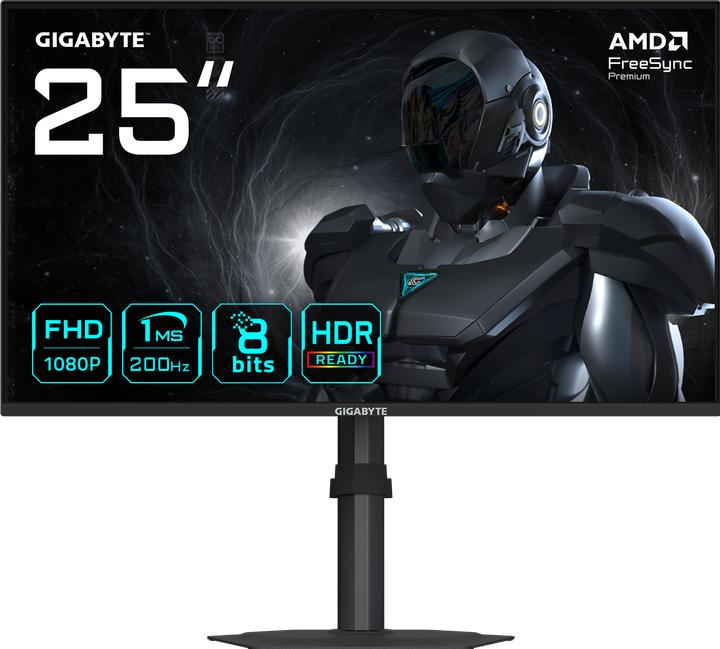 Actual product image Gigabyte G25F2 (1920 x 1080 pixels, 24.50")