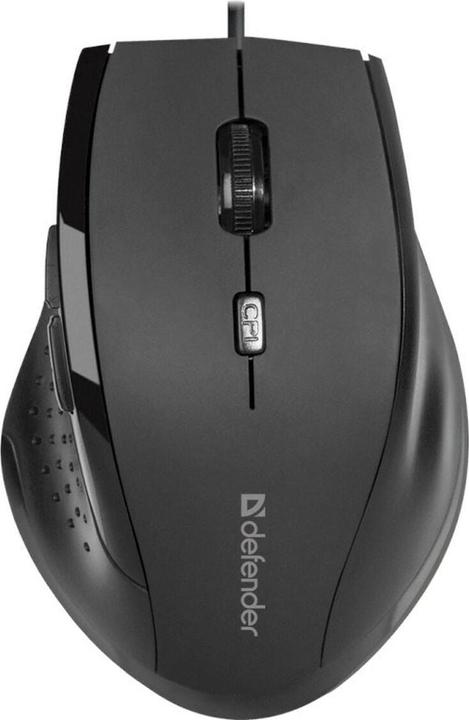 Defender MAUS ACCURA MM-362 CZARNA OPTICAL 1600DPI 6P (Kabelgebunden)