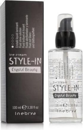 Immagine prodotto Inebrya Style-In Crystal Beauty Fluid Shine Splution - Fluido lisciante per capelli tinti (Pasta per capelli, 100 ml)