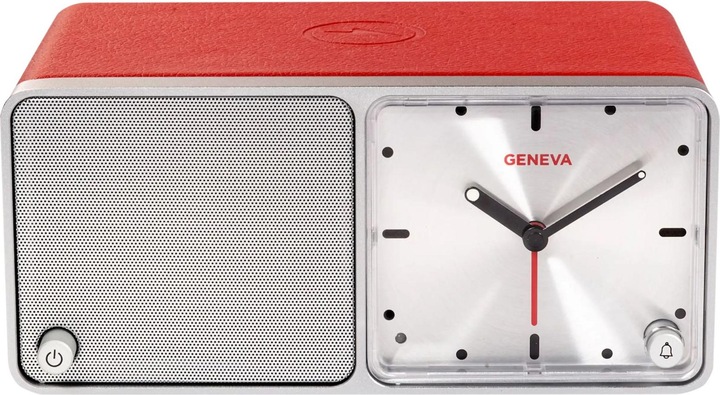 Actual product image Geneva Bluetooth Alarm Clock TIME SPEAKER