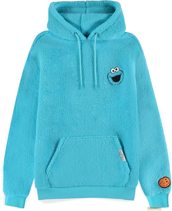Difuzed Sesame Street - Cookie Monster Teddy Novelty Hoodie - M (M)