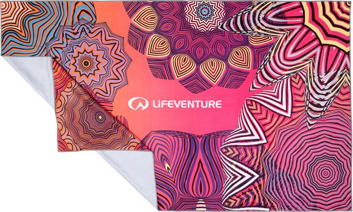 Lifeventure Recycled SoftFibre Trek Towel, Mandala, Giant (150 x 90 cm)