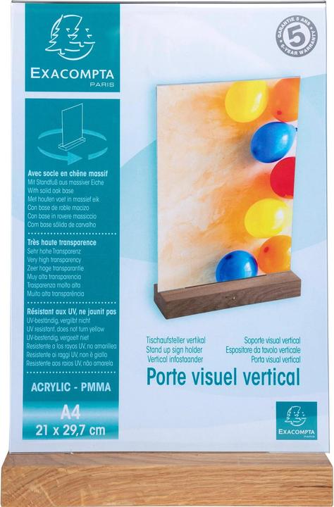 Actual product image Exacompta Sign holder (A4)
