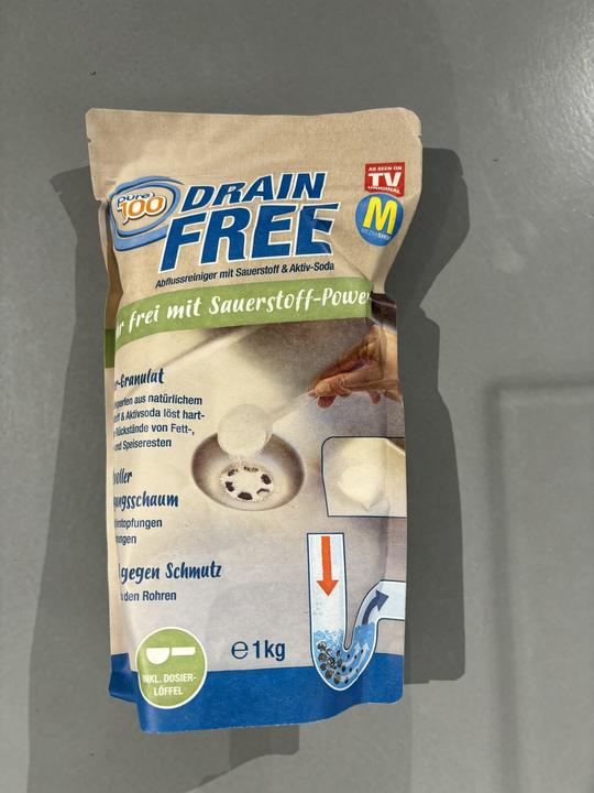 Actual product image MediaShop Pure 100 Drain Free