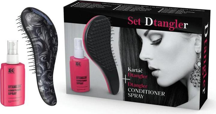 Produktbild Dtangler - Conditioner Spray Set Black Flower Gift Set