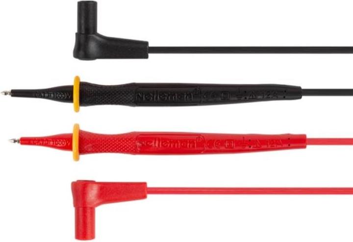 Velleman SATZ MIT PVC-MESSLEITUNGEN - CAT III 600 V - 12 A - 18 AWG - LÄNGE 70 cm