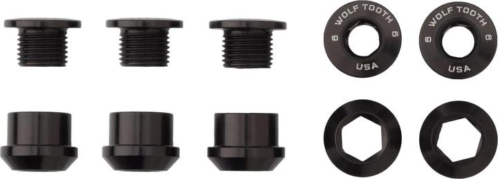 Wolf Tooth Chainring bolts and nuts 5 pieces