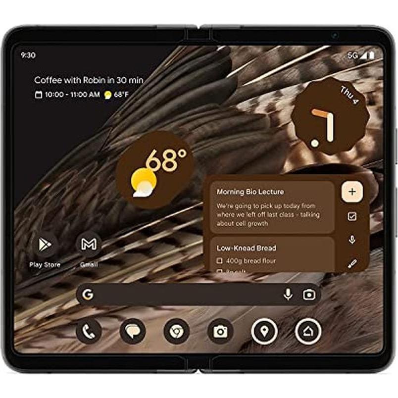 Google Pixel Fold 256 GB 5G Porcelain EU (256 GB, Porcelain White, 299.21", Dual SIM, 5G), Smartphon