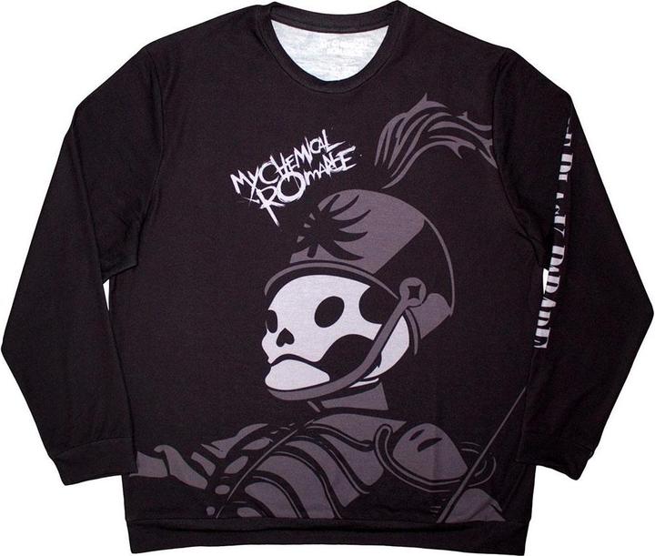 Actual product image My Chemical Romance Unisex Adult Pepe Sleeve Print Long-Sleeved T-Shirt (L)