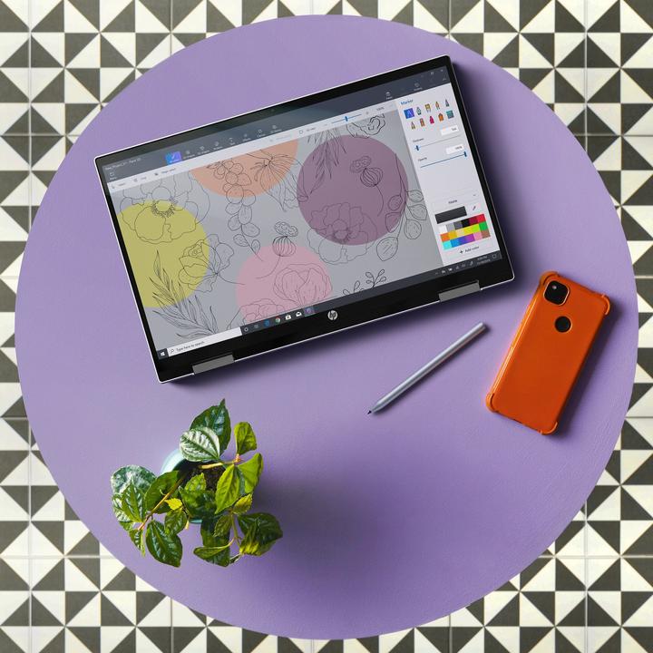 Actual product image HP Pavilion x360 15-er1178ng (15.60", Intel Core i7-1255U, 16 GB, 1000 GB, DE)