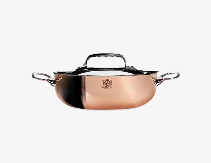 Image du produit de Buyer prima matera (28 cm, Cocotte + faitout, Acier inoxydable, Cuivre)