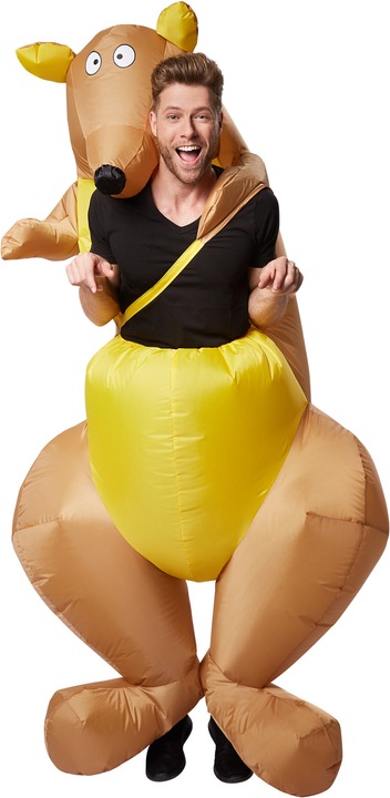 Actual product image Dressforfun Self Inflatable Kangaroo Ride On Costume (One size)