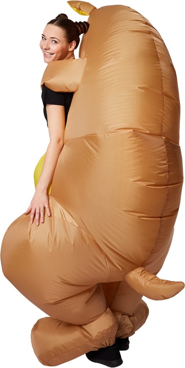 Actual product image Dressforfun Self Inflatable Kangaroo Ride On Costume (One size)