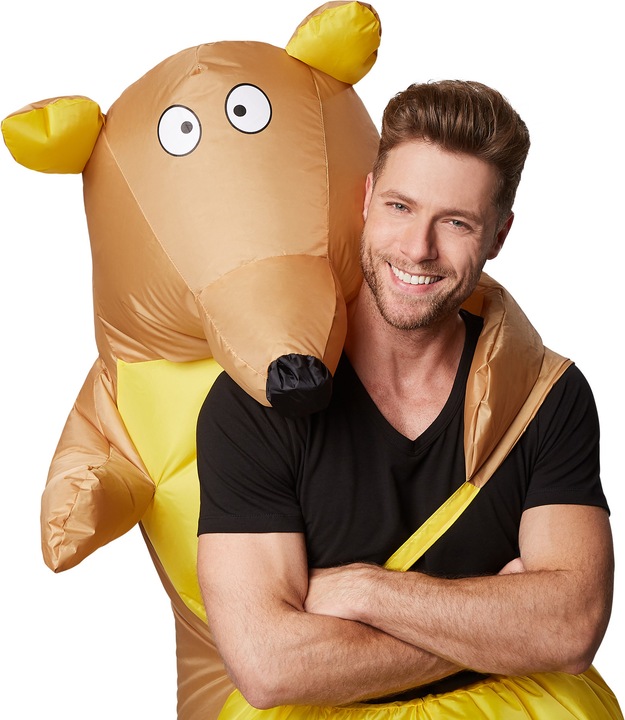 Actual product image Dressforfun Self Inflatable Kangaroo Ride On Costume (One size)