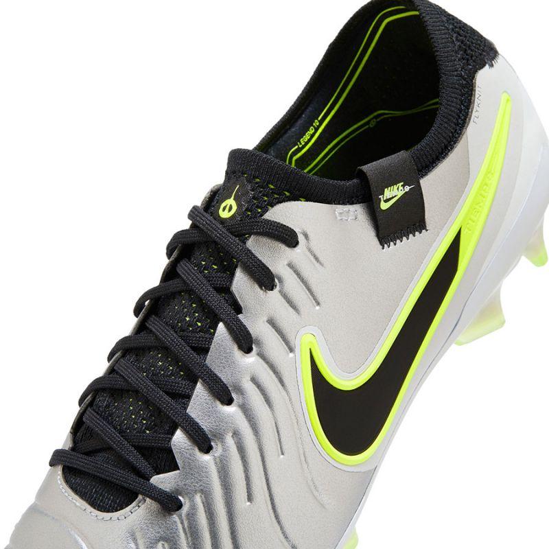 Puma, Uomini, Scarpe da calcio, Tiempo Legend 10 Elite FG (42), Argento