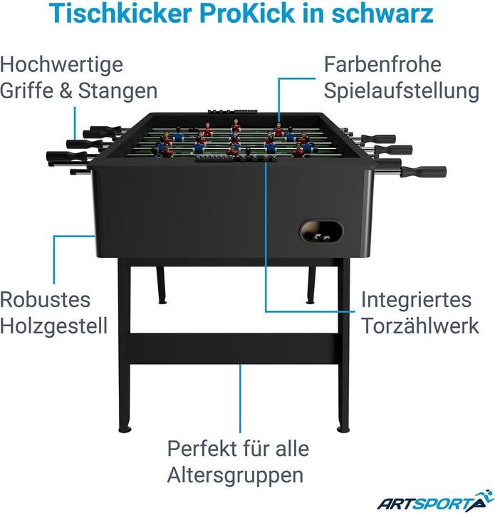 Immagine prodotto Juskys Kickertisch