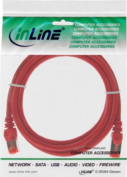 Produktbild InLine Netzwerkkabel (S/FTP, CAT6, 2 m)