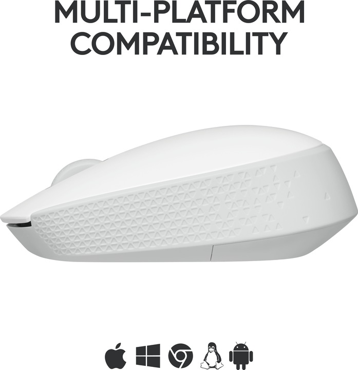 Productafbeelding Logitech M171 Draadloze Muis - Gebroken Wit (Draadloze)