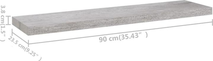 Actual product image vidaXL Lacey (23.50 x 90 x 3.80 cm)