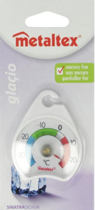 Actual product image Metaltex Deep freezer thermometer round