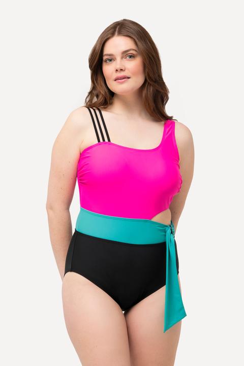Produktbild Ulla Popken Badeanzug, Colorblocking, Softcups (42)