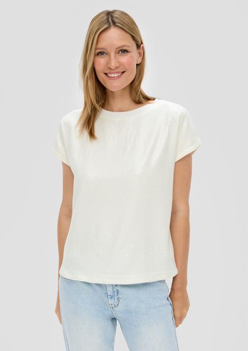 Immagine prodotto s.Oliver Bluse T-Shirt mit Pailletten (34)