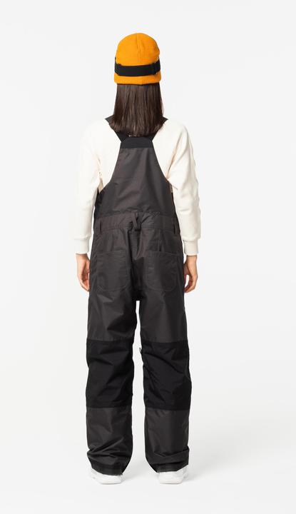 Produktbild Dreamscape Snowboardhose Latzhose Erwachsene wasserdicht - 500 schwarz (L)