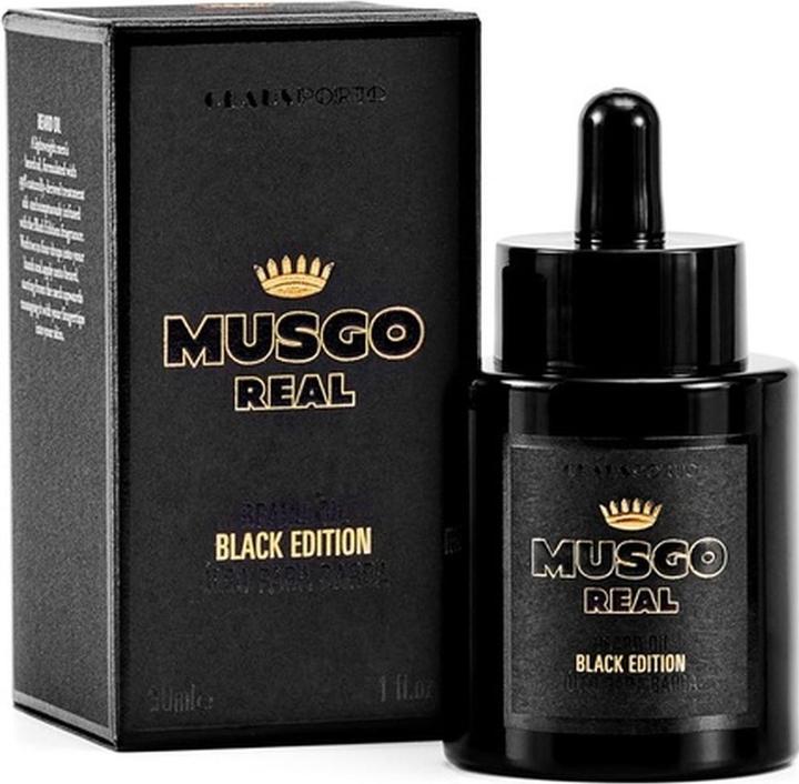 Produktbild Musgo Real Luxus Bartöl Black Edition (30 ml)