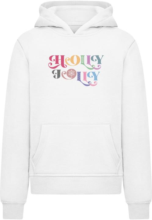 Produktbild Merchcode Kids Christmas Holly Jolly Hoody - 181749 (122, 128)