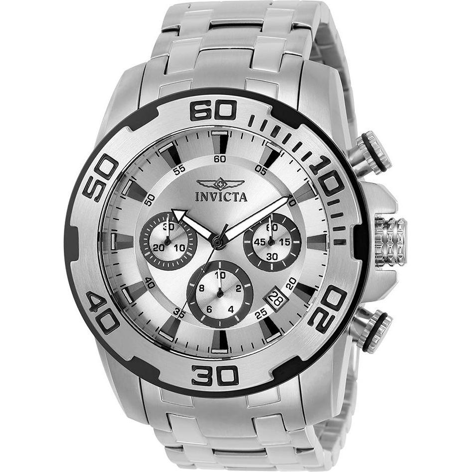 Invicta, Armbanduhr, Pro Diver Scuba, Silber, (50 mm)
