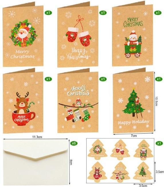 Carte de vœux + papier à lettres