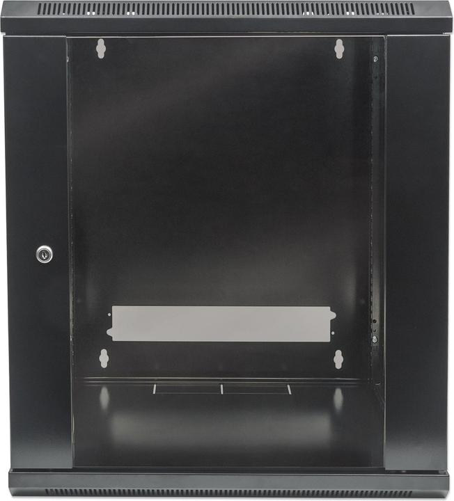 Produktbild Intellinet 19 Zoll Wandgehäuse 19" Wandverteiler, 9HE, 450mm tief, schwarz (9 HE, 19 Zoll Rack)