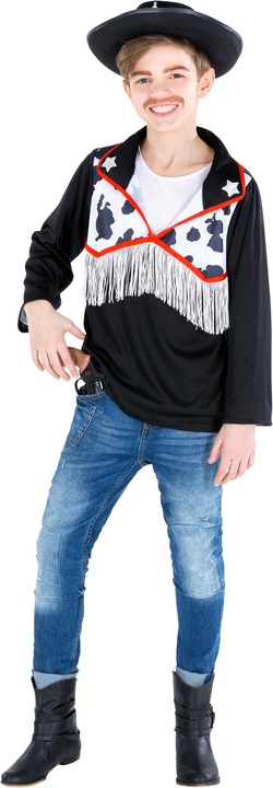 Produktbild Dressforfun Jungenkostüm Cowboy Hemd Sheriff (128)