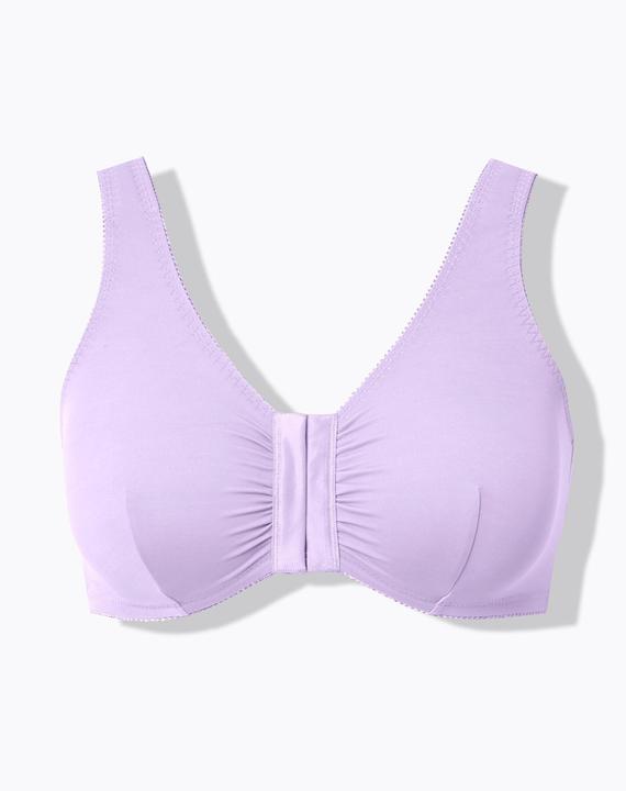Produktbild Ulla Popken Bustiers, 3er-Pack, Vorderverschluss, Mikrofaser (3er Pack, 115 D)