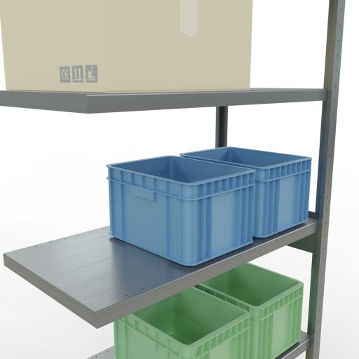 Image du produit Schulte Lagertechnik Système enfichable Élément suivant MULTIplus330 avec traverse de longueur