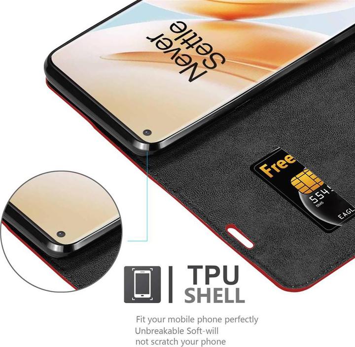 Produktbild Cadorabo Book Invisible Magnet Cover (OnePlus 8 Pro)