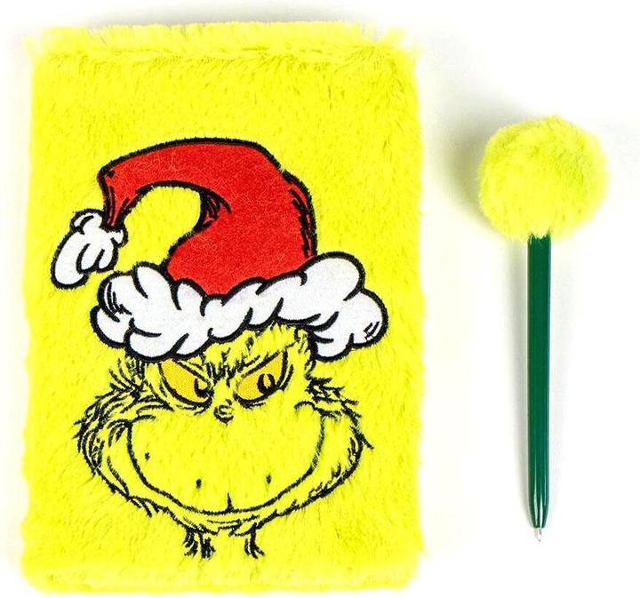Produktbild Cerda GRINCH - Pack Premium Notebook Peluche A5 Stylo-Bille