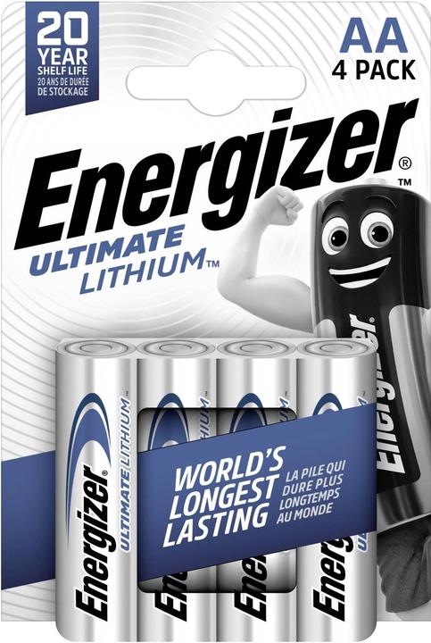 Immagine prodotto Energizer Batterie al litio, Mignon, AA (4 pz., AA)