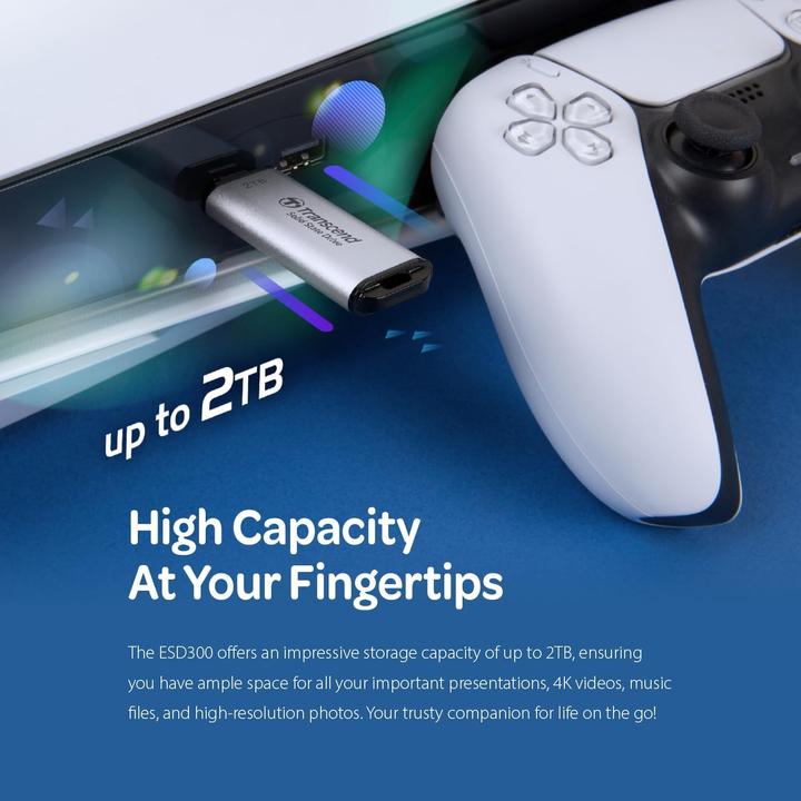 Produktbild Transcend ESD300 (2000 GB, USB-C)