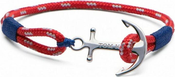 Immagine prodotto Tom Hope Bracciale blu artico (18 cm, Argento, Materiale sintetico)