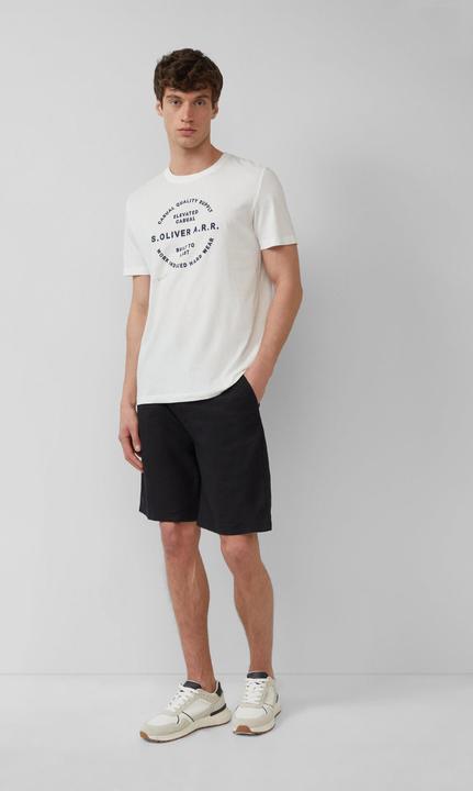 Produktbild S.Oliver Hose Detroit: Bermuda aus Baumwoll- und Leinenmix im Relaxed Fit (32)