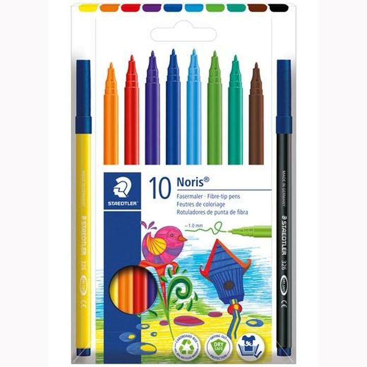 Produktbild Staedtler Noris 326 Fasermaler (10x)