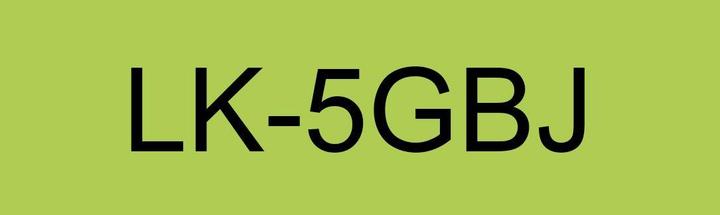 Produktbild Epson Matte Green/Black 18mm LK-5GBJ (1.80 cm, Grün)