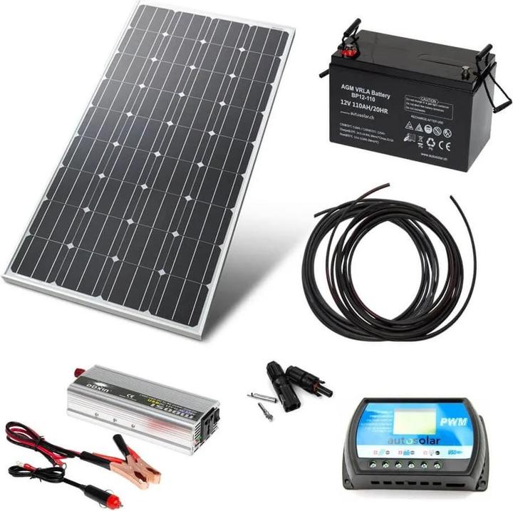 Autosolar Solar system starter pack (100 W)