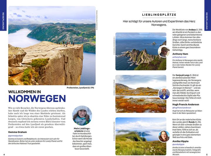 Image du produit Reiseführer Norwegen (Allemand, Annika Hipple, Gemma Graham, Hugh Francis Anderson, 2024)